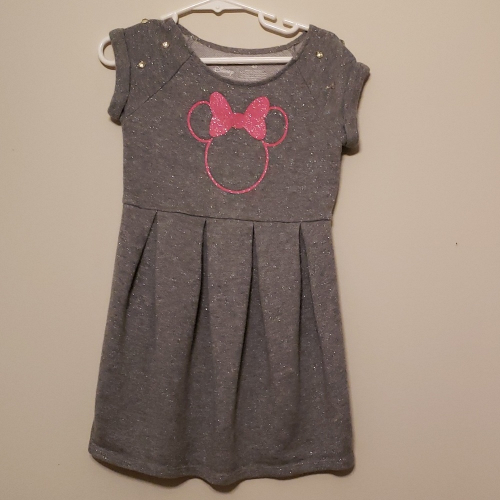 Gray Minnie Mouse dress EUC